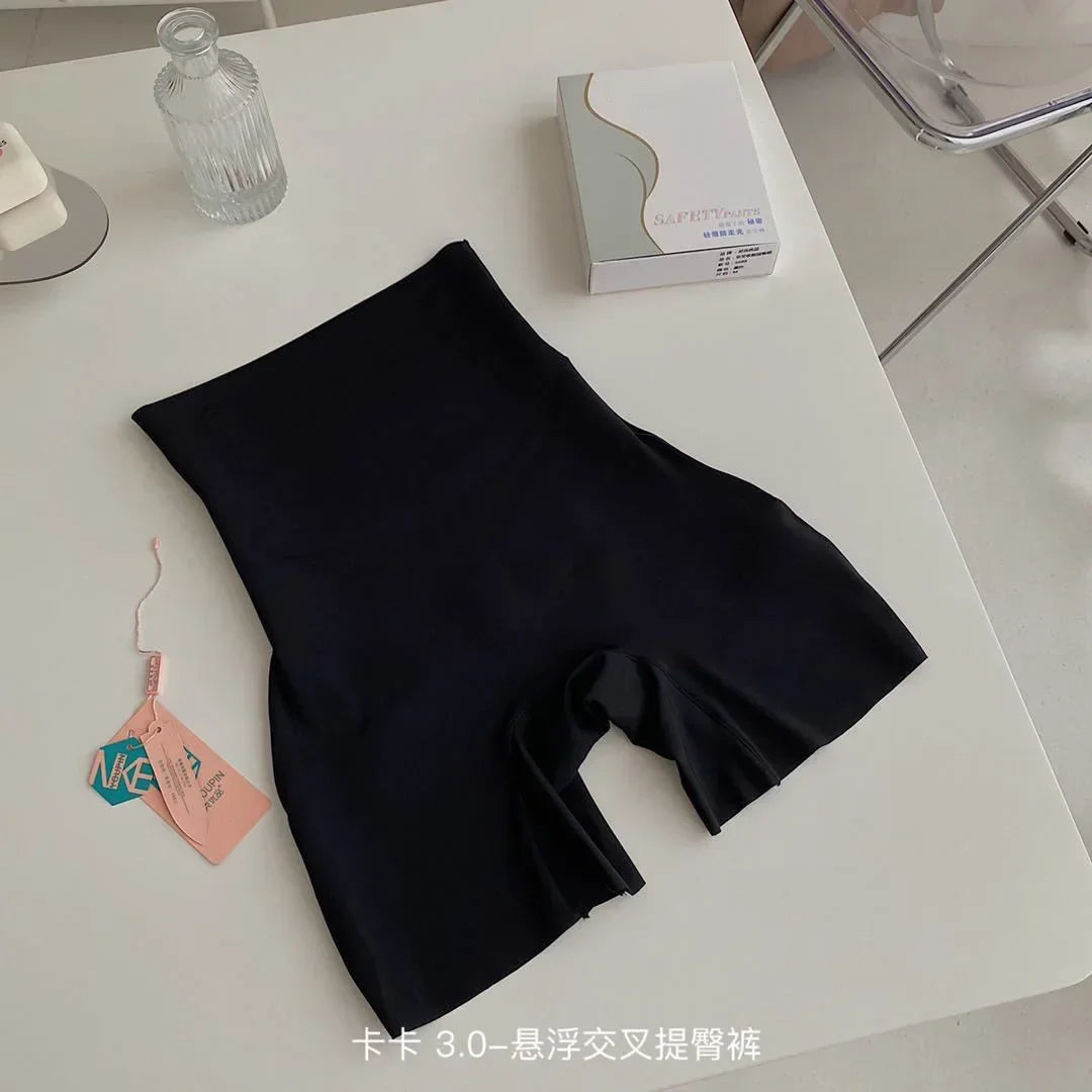 High Waist Butt Lifter Shapewear Shorts – Seamless Tummy Control Slimming Panties