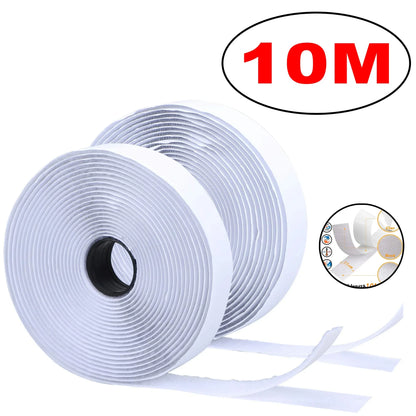 Heavy Duty Hook and Loop Tape – Self Adhesive Fastener Strip for Home & Office