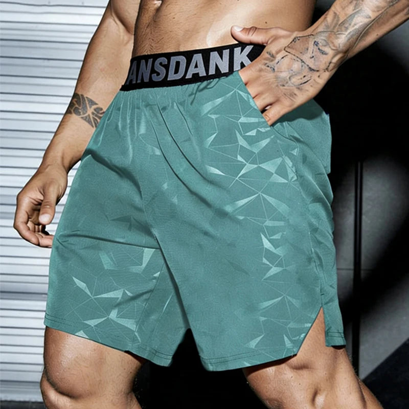 Men’s Quick Dry Gym Shorts – Lightweight Athletic Running Shorts Training Sportswear for Men