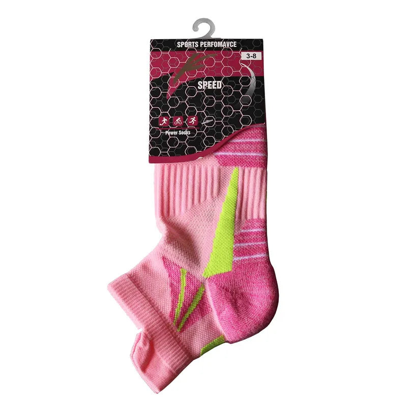 Performance Running Ankle Socks – Breathable Athletic Sports Socks