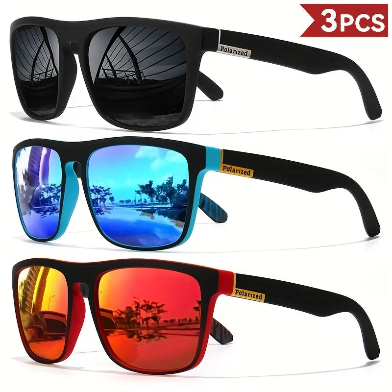 Vintage Square Polarized Sunglasses | UV400 Luxury