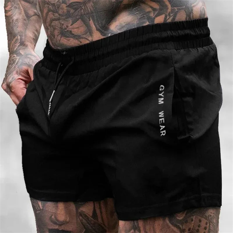 Men’s Gym Workout Shorts – Lightweight Quick Dry Athletic Running Shorts Sportswear for Men