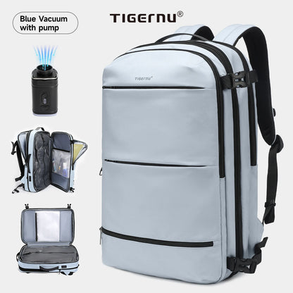 TIGERNU Large Capacity Travel Backpack – Airline Approved Laptop Bag