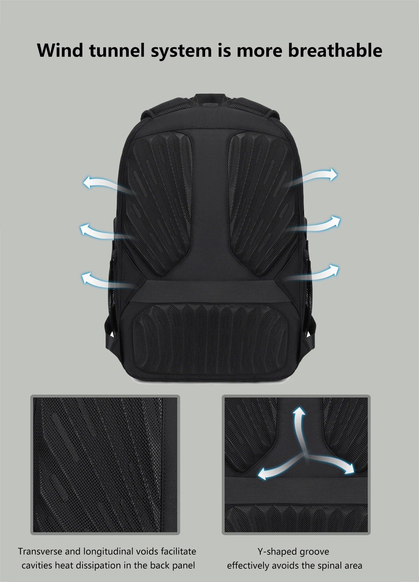 SWISSTSNGR Waterproof Backpack – Casual Laptop & College Bag