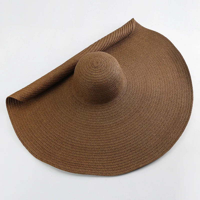 Women’s Extra Wide Brim Floppy Sun Hat – Oversized Beach Hat