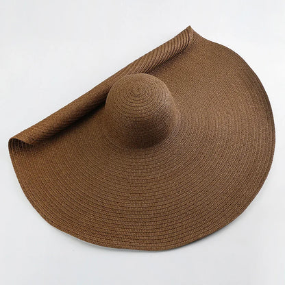 Women’s Extra Wide Brim Floppy Sun Hat – Oversized Beach Hat