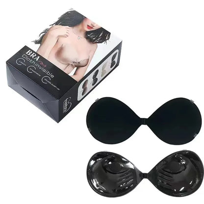 Invisible Strapless Adhesive Push-Up Silicone Bra