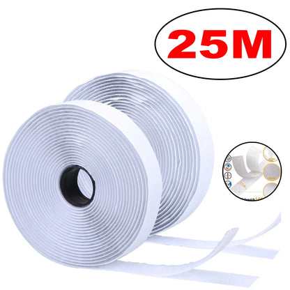 Heavy Duty Hook and Loop Tape – Self Adhesive Fastener Strip for Home & Office