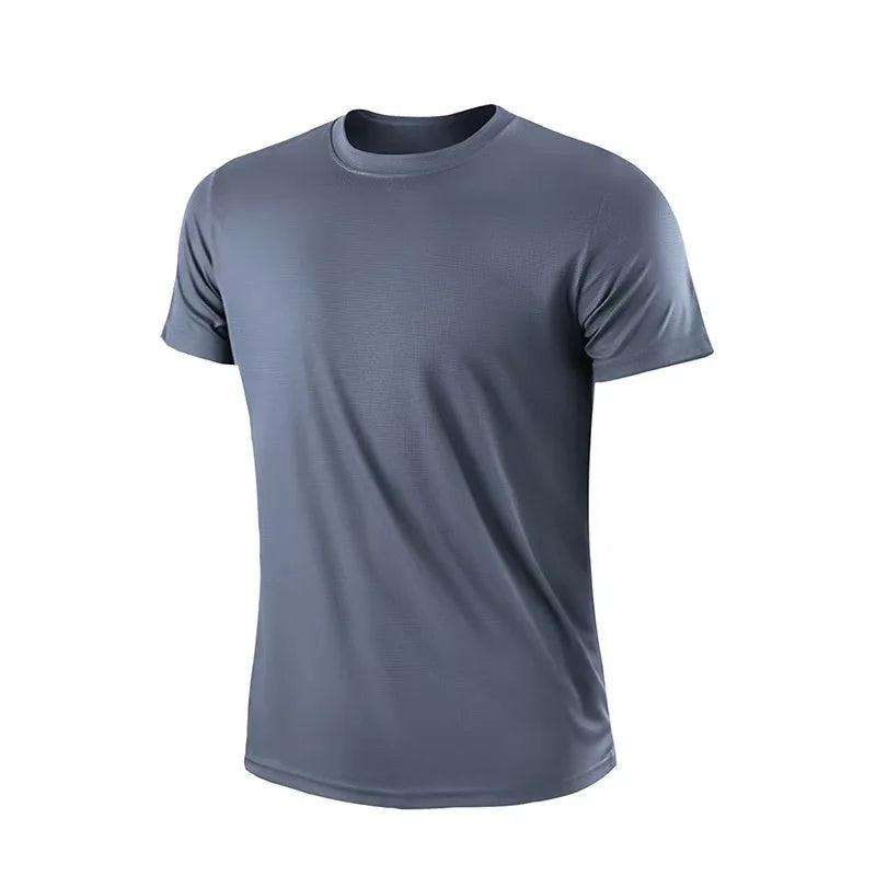 Men’s Quick Dry Athletic T-Shirt – Breathable Fitness Gym Tee for Running, Workout & Sportswear