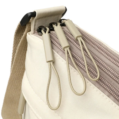 Minimalist Crossbody Shoulder Bag – Lightweight Casual Nylon Messenger Bag for Women