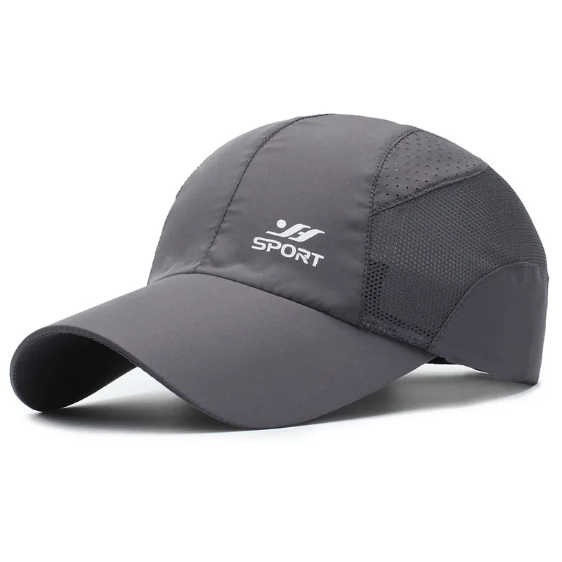 Breathable Sports Baseball Cap – Lightweight Quick Dry Running Hat