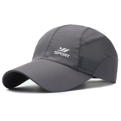 Breathable Sports Baseball Cap – Lightweight Quick Dry Running Hat