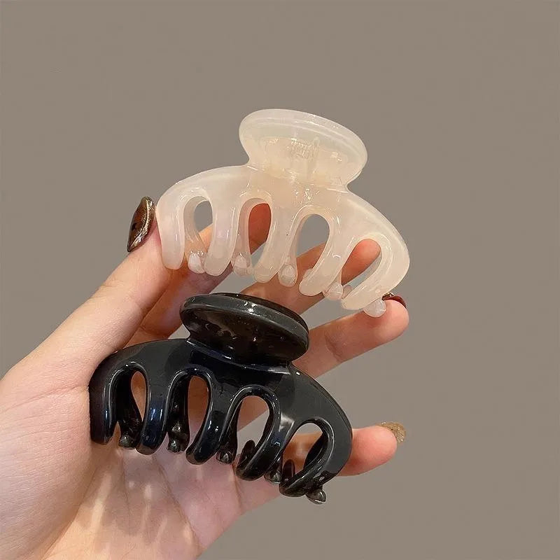 Large Matte Hair Claw Clips – Minimalist Acrylic Jaw Clips for Women Trendy Hair Accessories