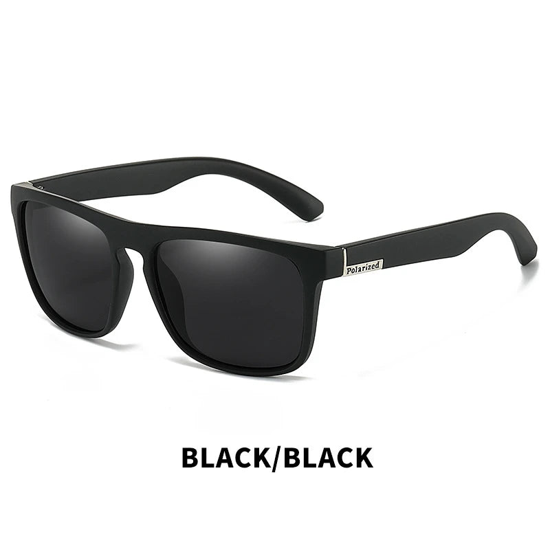 Vintage Square Polarized Sunglasses | UV400 Luxury