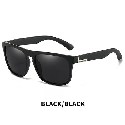 Vintage Square Polarized Sunglasses | UV400 Luxury