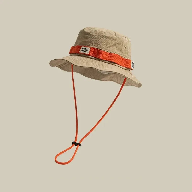 Wide Brim Outdoor Bucket Hat – UV Protection Fishing & Hiking Sun Hat