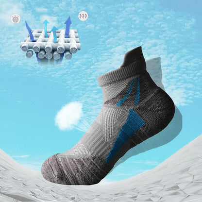 Performance Running Ankle Socks – Breathable Athletic Sports Socks