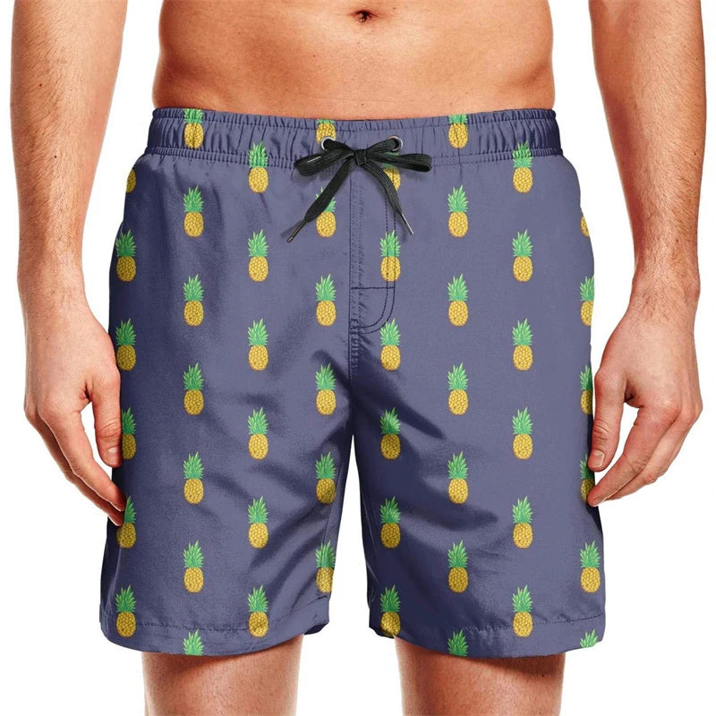 Men’s Quick Dry Swim Trunks – Summer Beach Shorts with Pockets