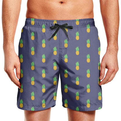 Men’s Quick Dry Swim Trunks – Summer Beach Shorts with Pockets