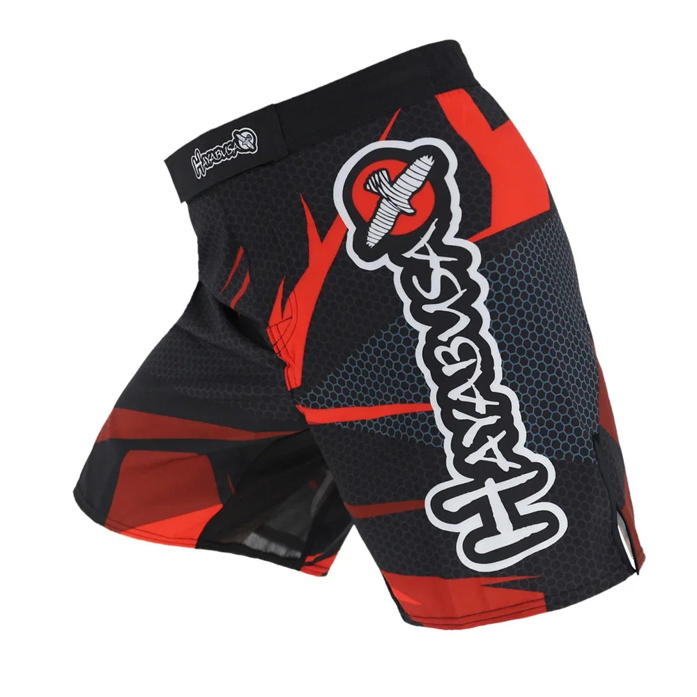 Men’s MMA Fight Shorts – Lightweight Grappling Training Shorts for Boxing, BJJ & Martial Arts Workout