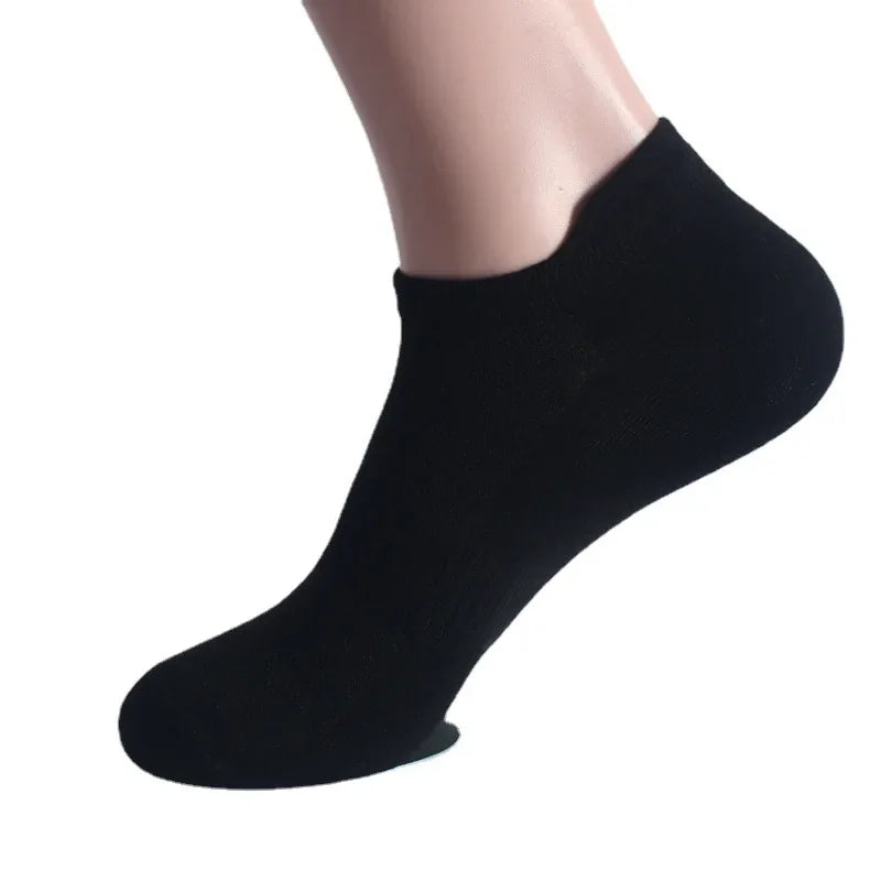 Men’s Low Cut Ankle Socks – Breathable Cotton No Show Socks Pack