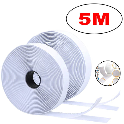 Heavy Duty Hook and Loop Tape – Self Adhesive Fastener Strip for Home & Office