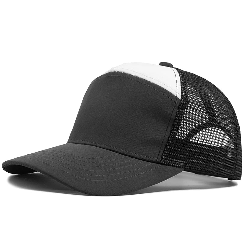 Classic Trucker Hat – Breathable Mesh Baseball Cap for Men & Women