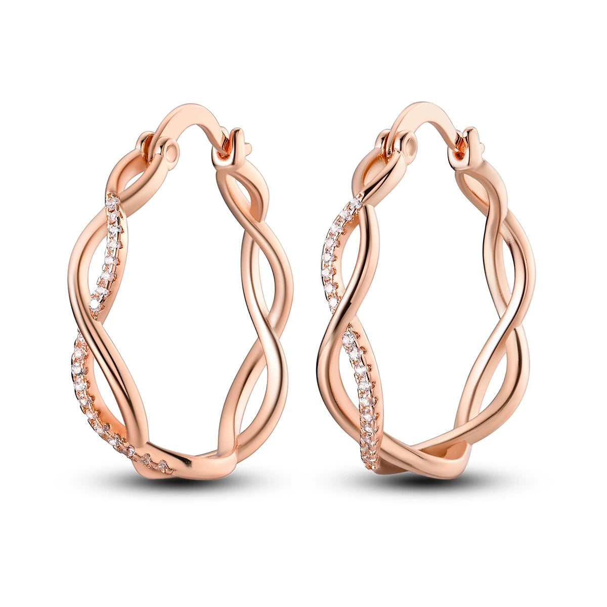 925 Sterling Silver Hoop Earrings – Minimalist Layered Huggie Earrings for Women