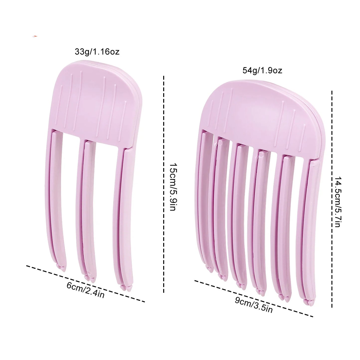 Mini Bangs Hair Claw Clip – Cute Korean Front Hair Roller Clip for Women