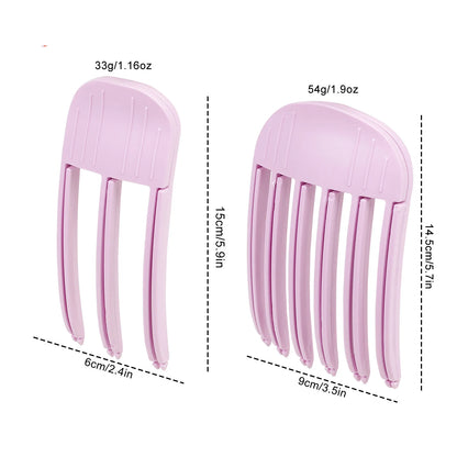 Mini Bangs Hair Claw Clip – Cute Korean Front Hair Roller Clip for Women