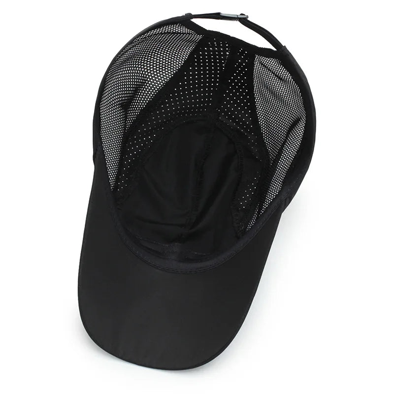 Breathable Sports Baseball Cap – Lightweight Quick Dry Running Hat