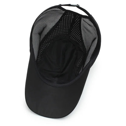 Breathable Sports Baseball Cap – Lightweight Quick Dry Running Hat