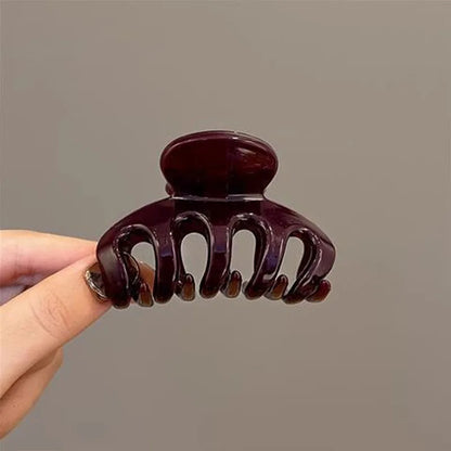 Large Matte Hair Claw Clips – Minimalist Acrylic Jaw Clips for Women Trendy Hair Accessories