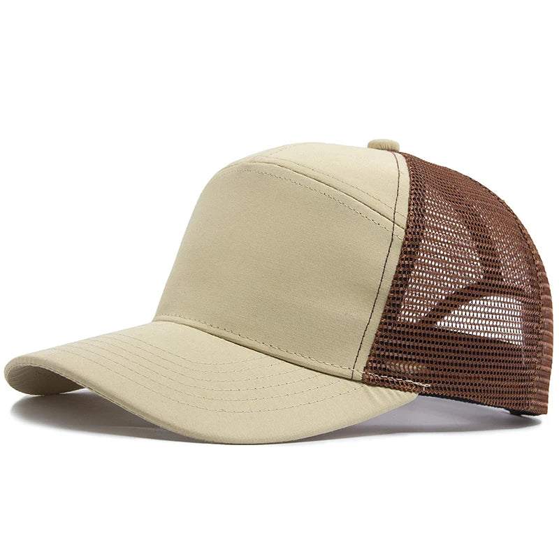 Classic Trucker Hat – Breathable Mesh Baseball Cap for Men & Women