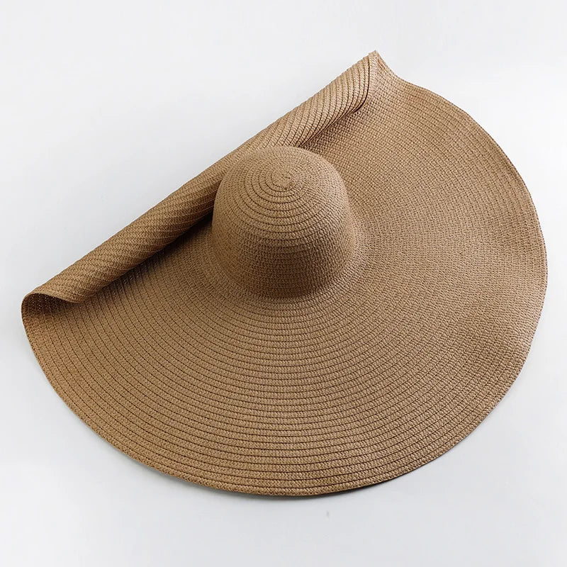 Women’s Extra Wide Brim Floppy Sun Hat – Oversized Beach Hat