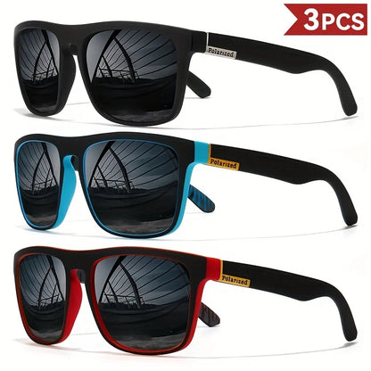 Vintage Square Polarized Sunglasses | UV400 Luxury