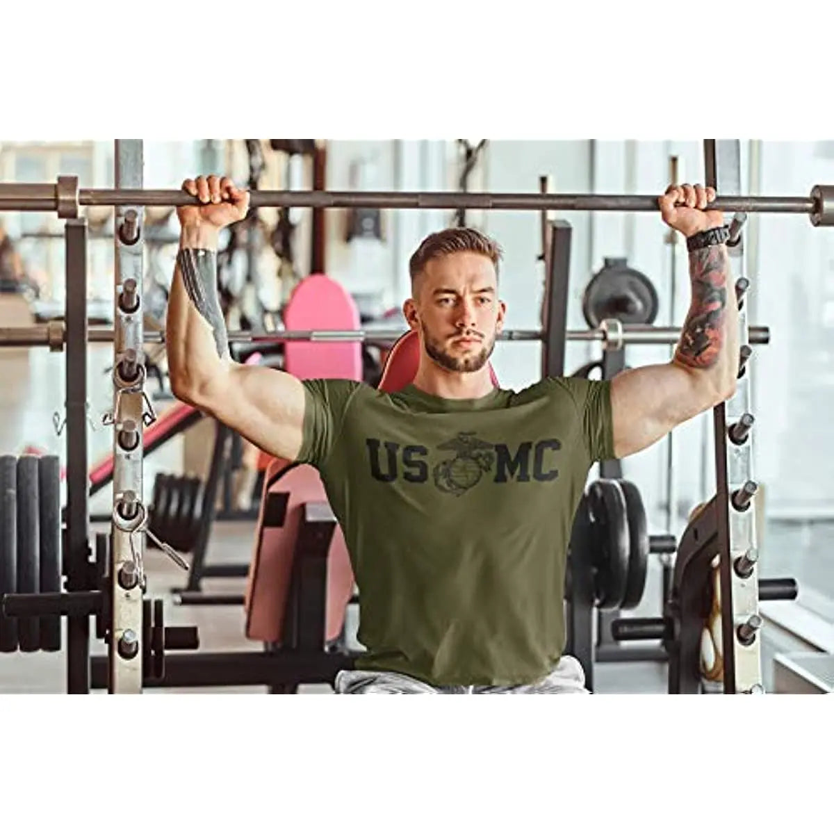 USMC Graphic T-Shirt – Marine Corps Inspired Casual Tee