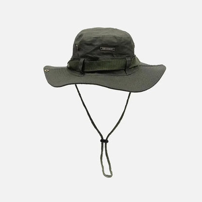 Wide Brim Outdoor Bucket Hat – UV Protection Fishing & Hiking Sun Hat
