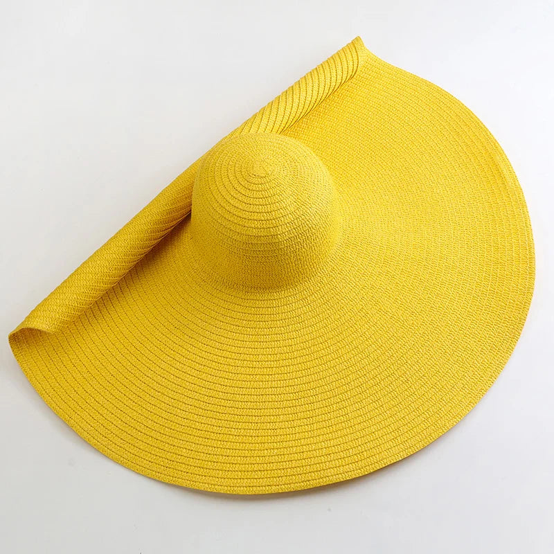 Women’s Extra Wide Brim Floppy Sun Hat – Oversized Beach Hat