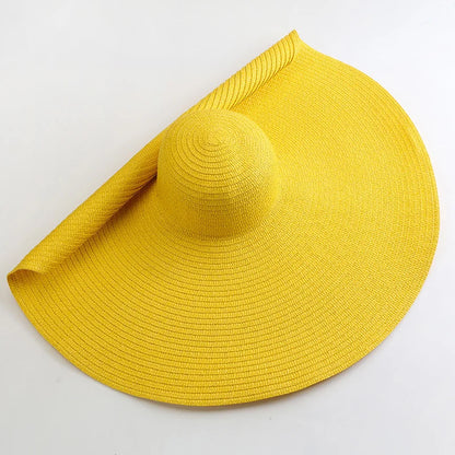 Women’s Extra Wide Brim Floppy Sun Hat – Oversized Beach Hat