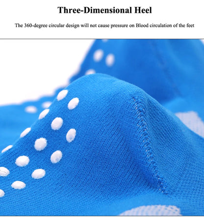 Anti Slip Grip Sports Socks – Athletic Crew Socks for Soccer & Training