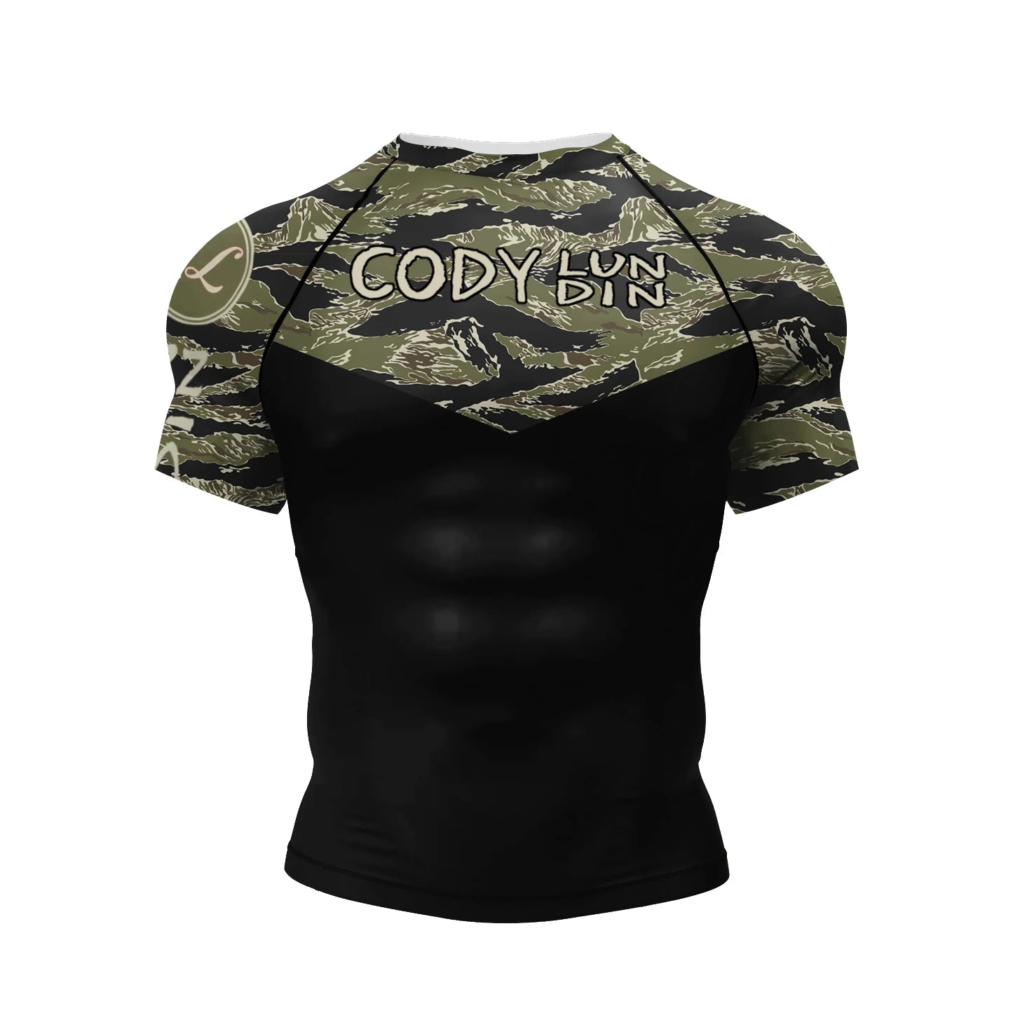 Pink BJJ Rash Guard Men Short Sleeve Jiu Jitsu Compression Training Shirt