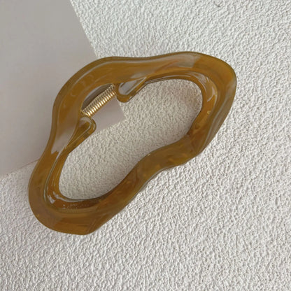 Abstract Acrylic Hair Claw Clips – Minimalist Hollow Jaw Clips for Women Trendy Hair Accessories