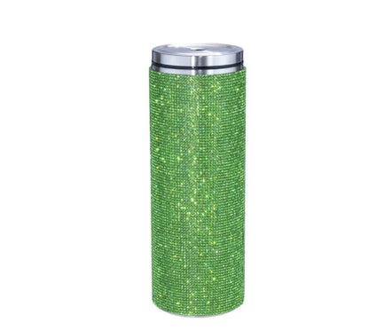 20oz Bling Diamond Tumbler with Straw Stainless Steel Insulated Coffee Cup
