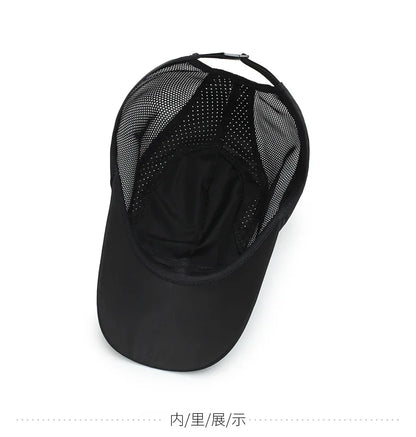 Breathable Sports Baseball Cap – Lightweight Quick Dry Running Hat
