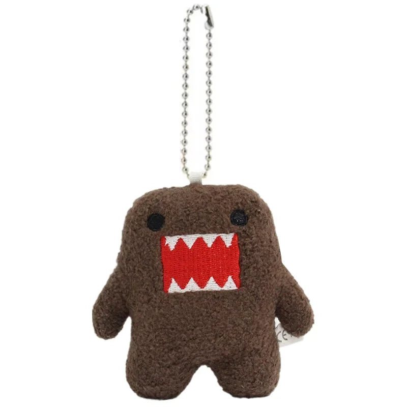 Cute Monster Plush Keychain – Kawaii Cartoon Bag Charm Keyring