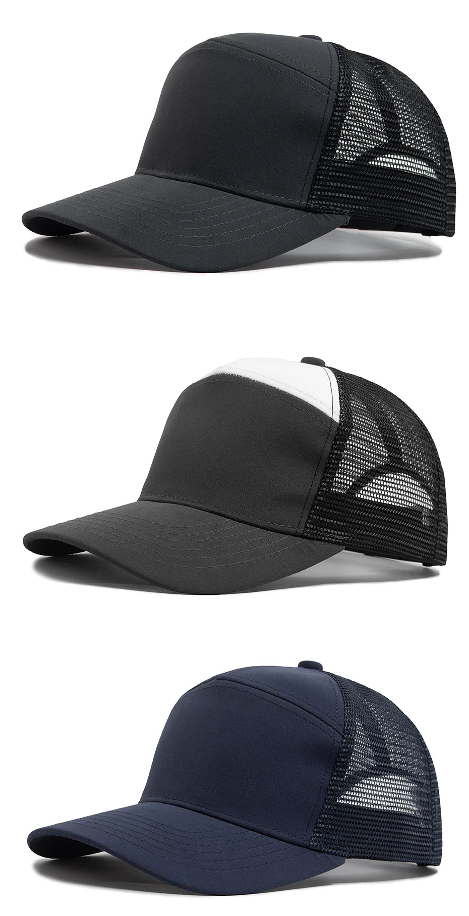 Classic Trucker Hat – Breathable Mesh Baseball Cap for Men & Women