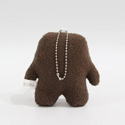 Cute Monster Plush Keychain – Kawaii Cartoon Bag Charm Keyring