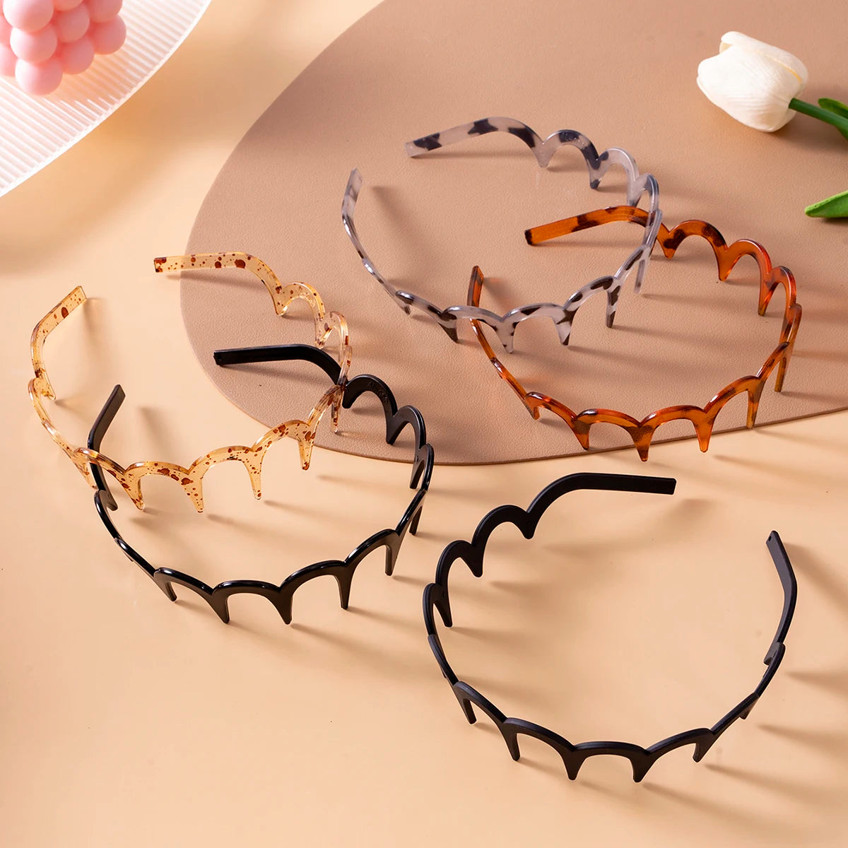 Wave Metal Headband – Vintage Zigzag Hair Hoop for Women Trendy Hair Accessory