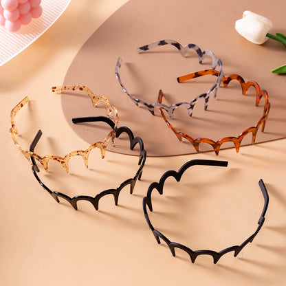Wave Metal Headband – Vintage Zigzag Hair Hoop for Women Trendy Hair Accessory